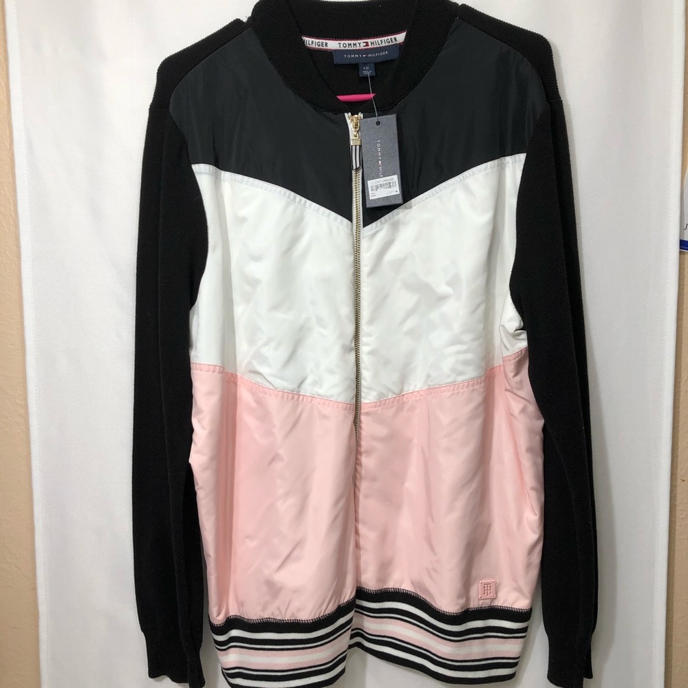 NWT Tommy Hilfiger Palm Desert Bomber Jacket